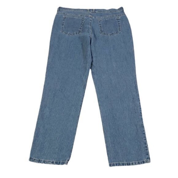 [Gloria Vanderbilt] Hi Rise Light Straight Jeans - Picture 3 of 7